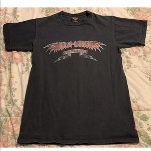 HARLEY DAVIDSON MOTORCYCLES VTG. T-SHIRT BIKER ‘02